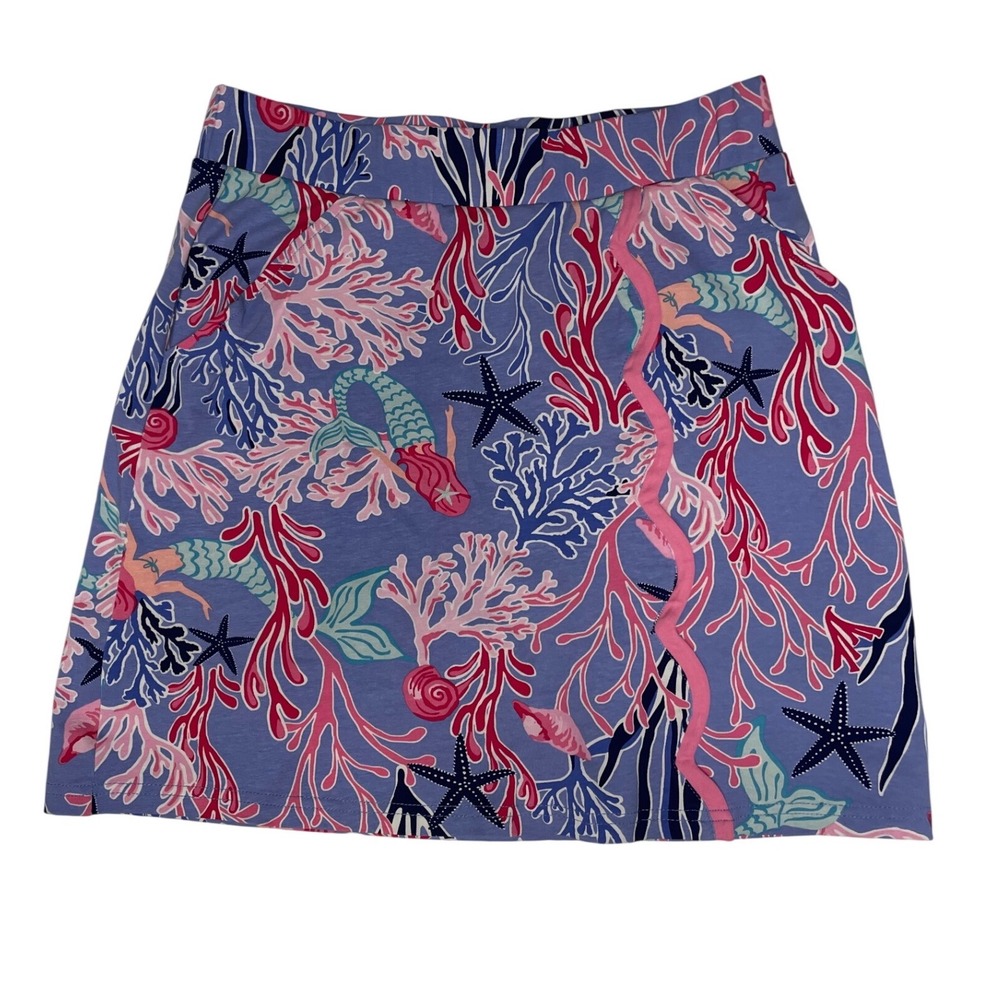 Ana Clare Golf Coastal Print Skort Women's Small